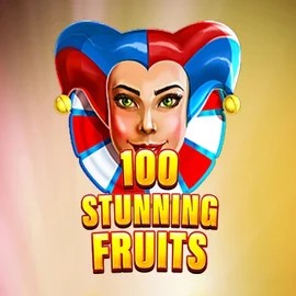 Slots logo of 100 Stunning Fruits from SYNOT Games at Sloterra Casino