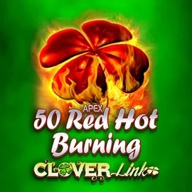 50 Red Hot Burning Clover Links logo by Novomatic at Sloterra Casino
