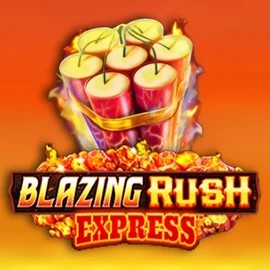 Blazing Rush Express logo by AreaVegas at Sloterra Casino