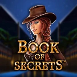 Book of Secrets online game logo by SYNOT Games on slottera.org