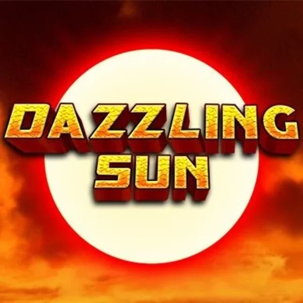 Dazzling Sun slot logo by Win Studios at Sloterra Casino