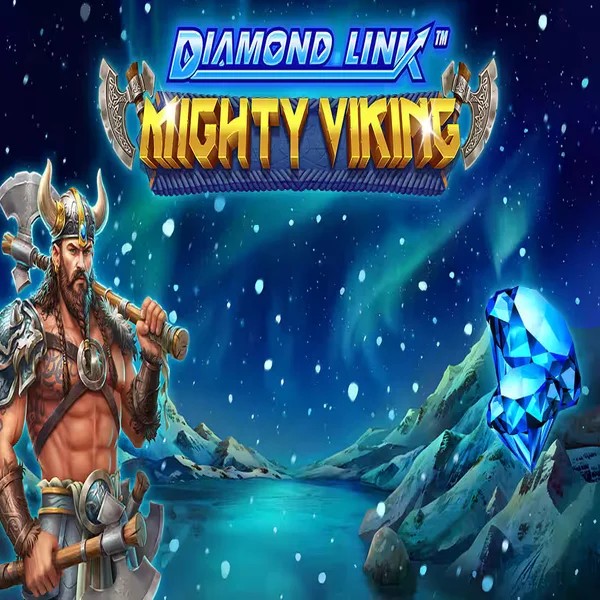 Diamond Link Mighty Viking by Greentube, showcased at slottera.org – game logo