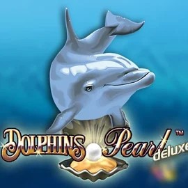 Dolphins Pearl Deluxe logo by Novomatic Sloterra Casino