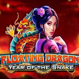 Floating Dragon Year of the Snake logo – Slots by Pragmatic Play at Sloterra Casino