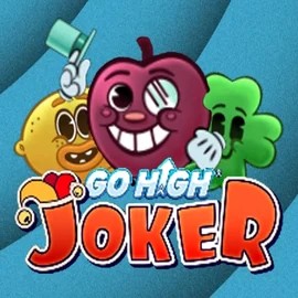 Go High Joker slot logo by RubyPlay at Sloterra Casino