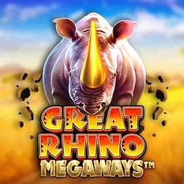 Great Rhino Megaways game by Pragmatic Play – logo hosted on Sloterra Casino