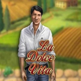 La Dolce Vita slot logo by Gamomat at Sloterra Casino