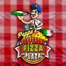 Peppe’s Pepperoni Pizza Plaza logo – Slots by Pragmatic Play at Sloterra Casino