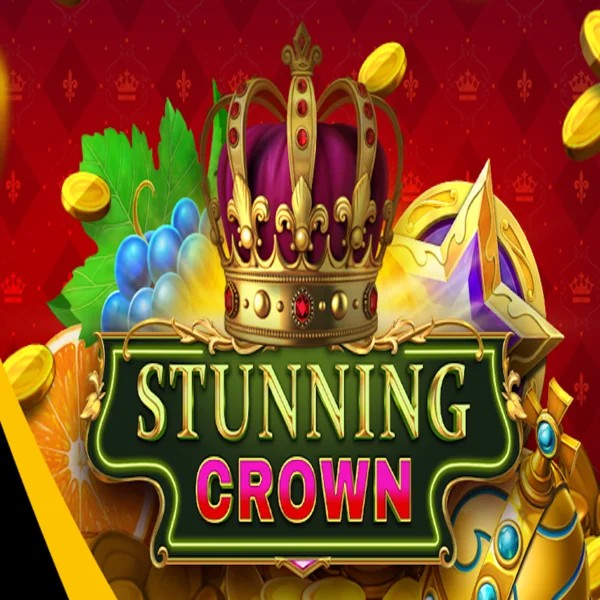 Stunning Crown slot logo by BF Games at Sloterra Casino