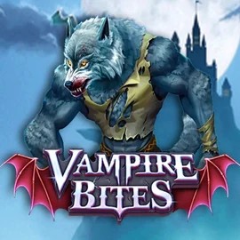 Vampire Bites logo – Slots by Amusnet Interactive at Sloterra Casino